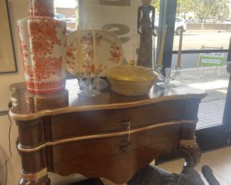 Pair of large scale commodes