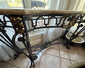 Marble table $200