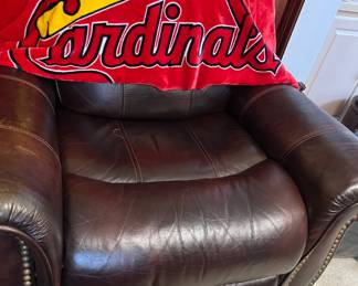 Matching leather recliners $400 each 
