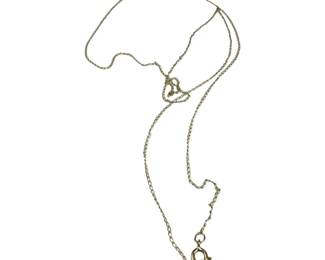 10kt Yellow Gold Fine Curb Chain