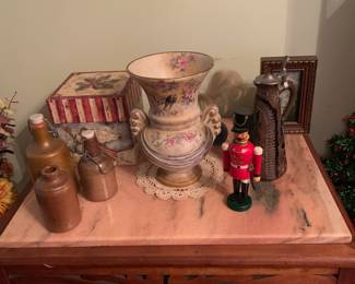 Pottery, vases, figurines