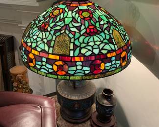 Tiffany-style lamp