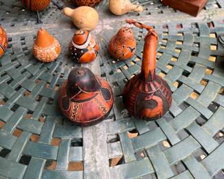 Gourds handmade from Peru
