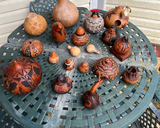 Gourds handmade from Peru