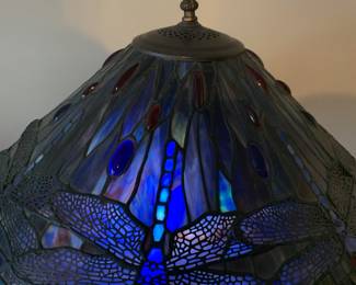 Dragonfly Tiffany-style lamps
