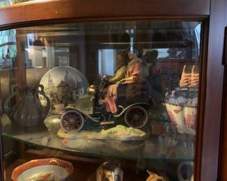 Goebel and dog statuary