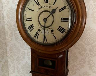 Wall clock by Connah & Co.