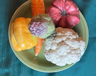 Ceramic vegatables