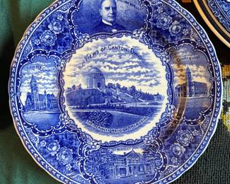William McKinley souvenir plate