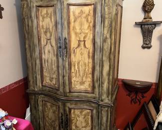 Painted armoire