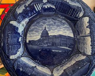 Washington D.C. souvenir plate