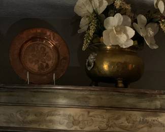 Brass and copper items