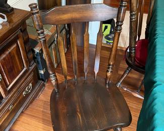 One of six chairs for table