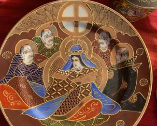 Japanese dessert plates (match tea set)