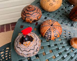 Gourds handmade from Peru