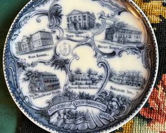 Great Barrington, Mass. souvenir plate