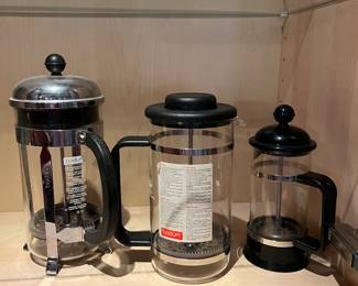 Coffee presses