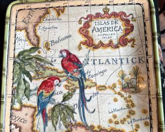 Caribbean souvenir plate