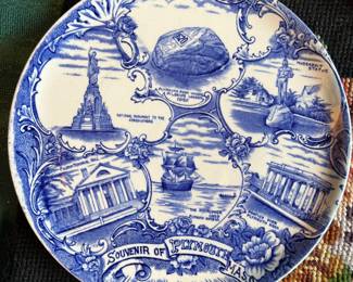Plymouth, Mass. souvenir plate