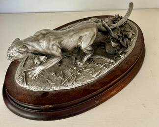 75th Anniversary National Audubon Society Surviving Wildlife Collection "Florida Panther."