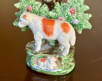 Staffordshire ram and ewe