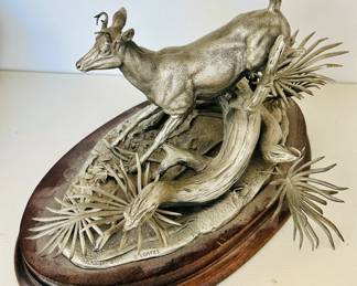 75th Anniversary National Audubon Society Surviving Wildlife Collection "Key Deer."