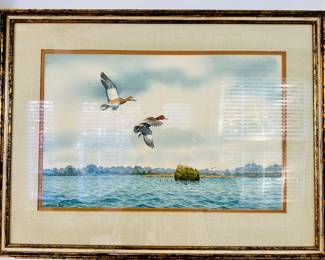 William Redd Taylor (1938-2018) Watercolor