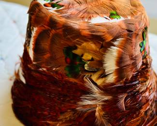 Feather hat