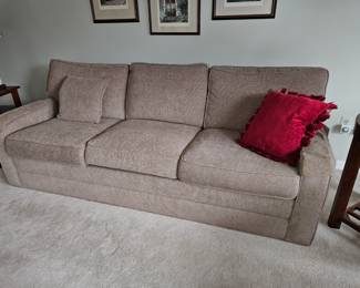 2 Ethan Allen Beige Sofas excellent condition