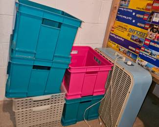totes and crates