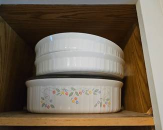Corning ware and pyrex
