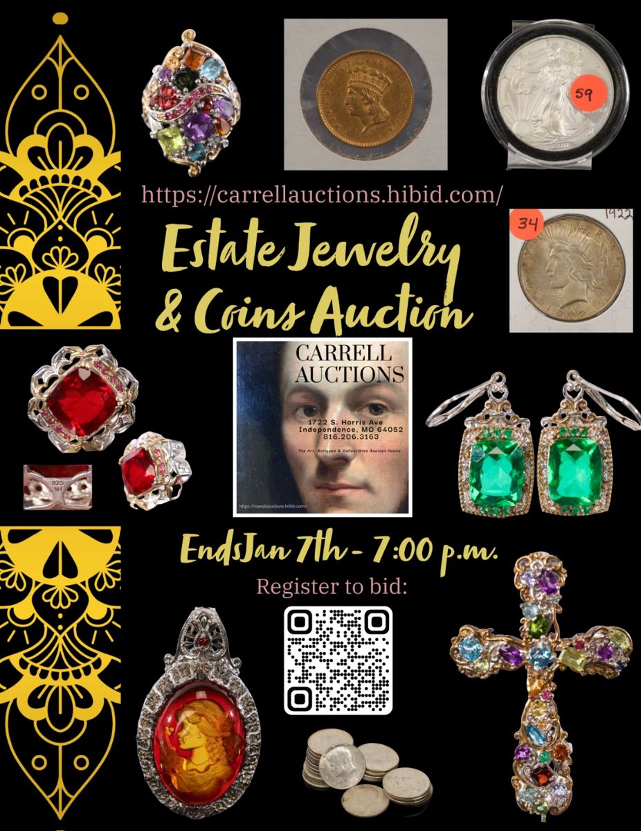 ENDS TONIGHT! OUTSTANDING ESTATE JEWELRY... starts on 12/30/2023