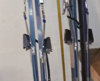 Vintage Skis (2 Pair)