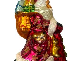 Radko Scooting Star Santa