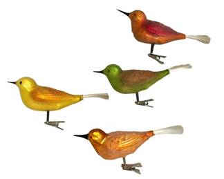 Radko Clip On Bird Ornaments