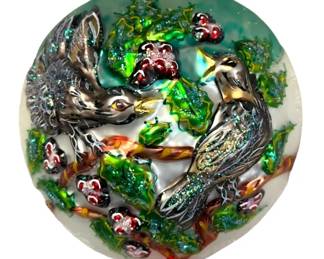 Radko 4 Calling Birds Ornament