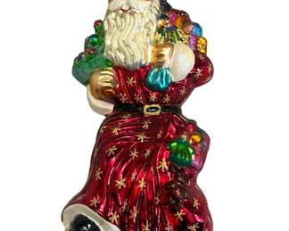 Radko Santa Ornament