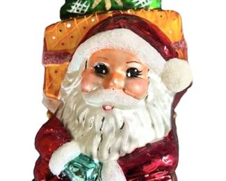 Radko Santa Ornament