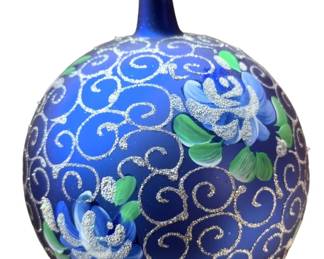 Radko Blue Ophelia Ornament