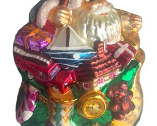 Radko Santa Ornament