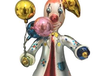 Radko Bubbles Clown Ornament