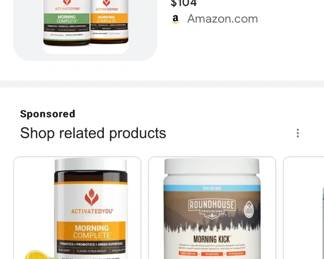 Morning Complete Probiotic - Sells for $104 each on amazon!