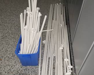 Piping for pipe & draping