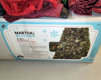 Another lighted Christmas tree