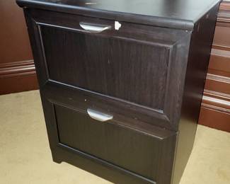 Two drawer file cabinet