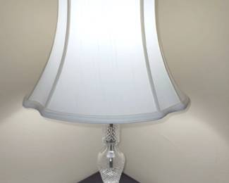 Waterford Cut crystal lamp