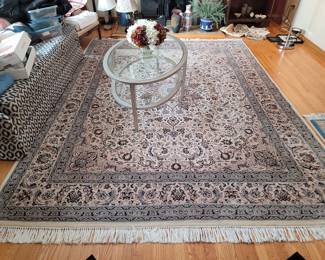 Area rug made in India (ca. 1980-90)