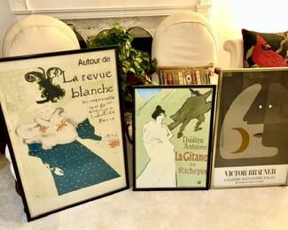 Vintage artwork, Paris, etc., Victor Brauner print still available