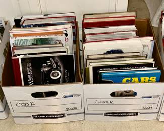 Vintage & modern collectible car books/magazines, some SOLD