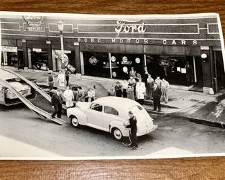Vintage Ford Motor photograph